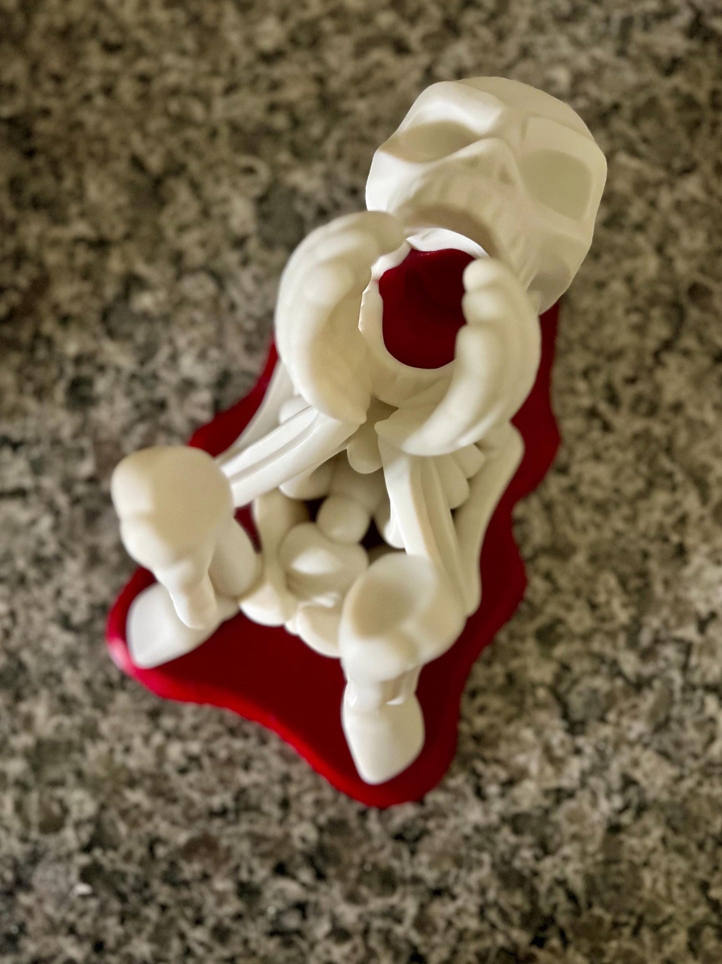 Drunk Skeleton Wine Holder